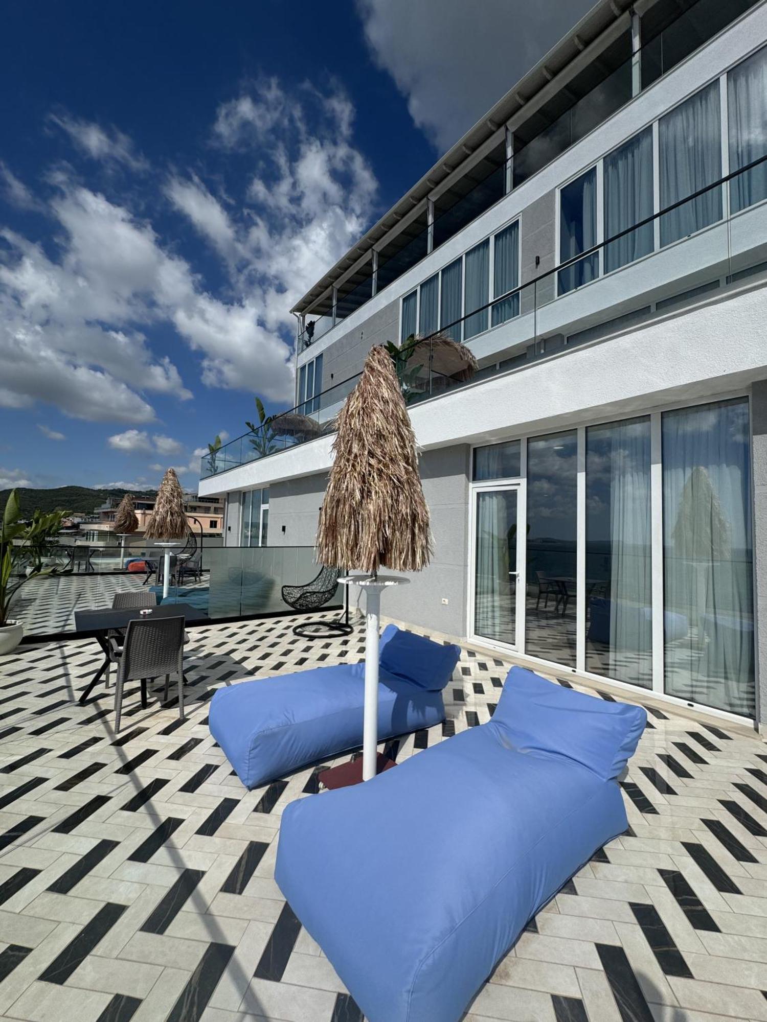 Hotel Britania Vlorë Cameră foto